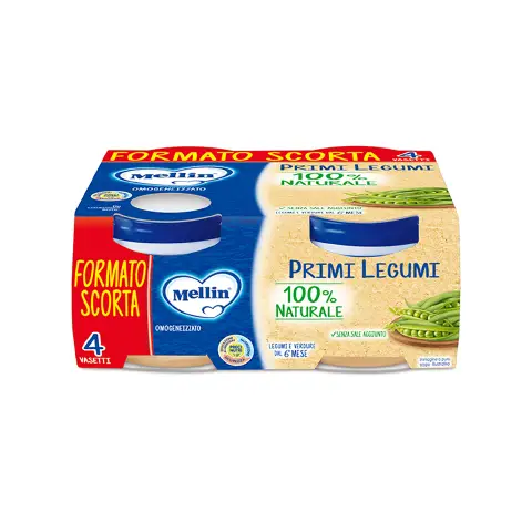 Omogeneizzato gr.80x4 Primi Legumi