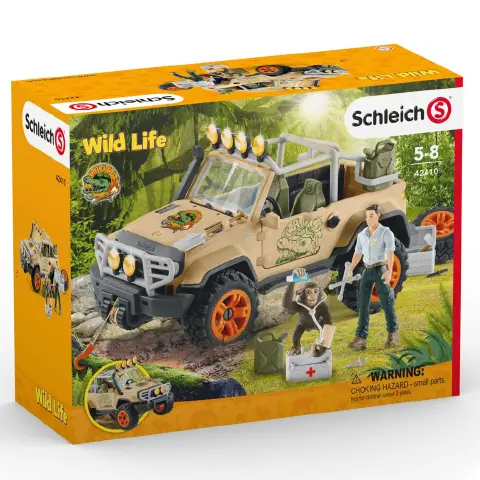 Schleich Fuoristrada con Verricello