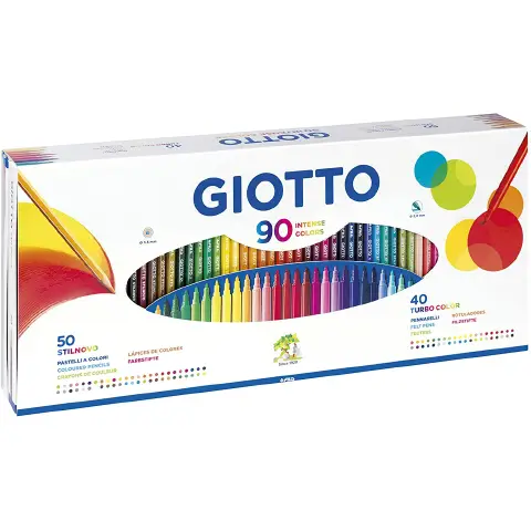 Astuccio Giotto 90 Colori