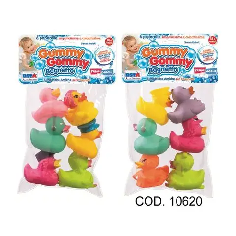 Gummy Gommy Paperelle 6 Pezzi Busta