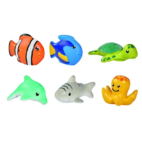 Animali Dell'Oceano 6/8 cm. - confezione 6 pz