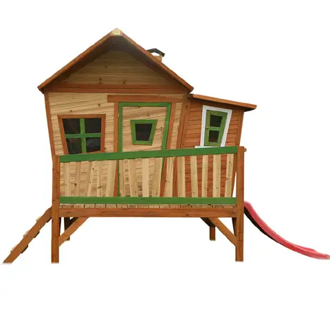 CASETTA IN LEGNO EMMA CON SCIVOLO