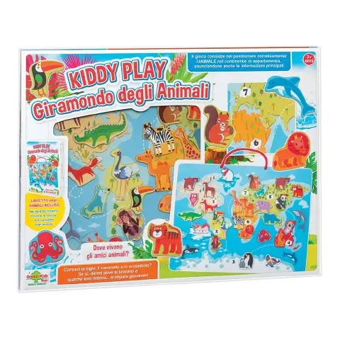 Kiddy Play Giramondo degli Animali