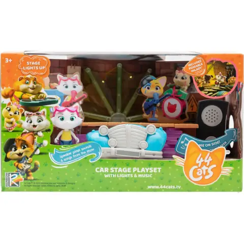 Playset Automobile Palcoscenico 44 Gatti