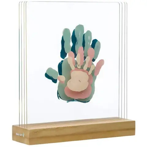 Baby Art Wooden Family Prints