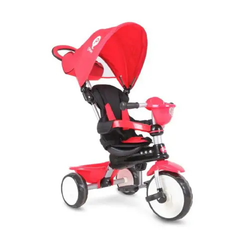 TRICICLO QPLAY CONFORT ROSSO