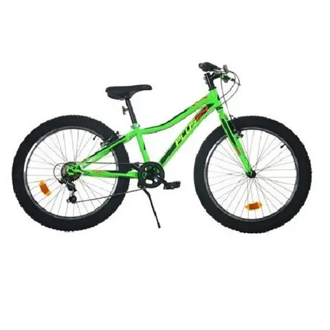 Bicicletta 24 Pollici MTB Plus Verde