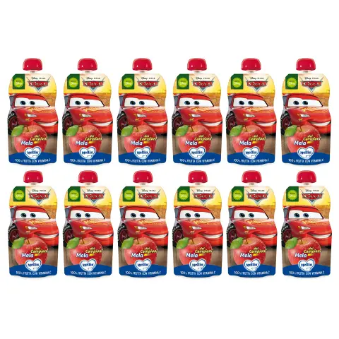Mellin Succo Pouch 110gr Disney Cars Pera