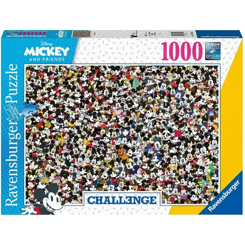 Puzzle 1000 Pezzi Challenge Mickey