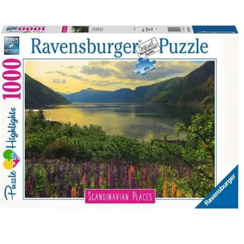 Puzzle 1000 Pezzi Fiordo in Norvegia