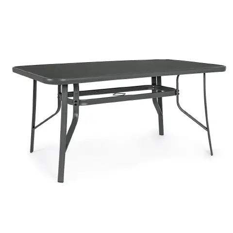 TAVOLO MARTINEZ ANTRACITE 150X90