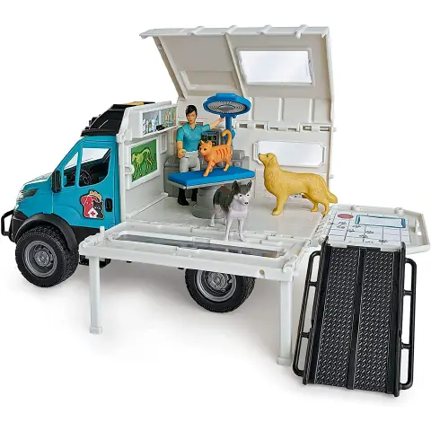 Dk Animal Rescue Van 1:24 + Pers. e Anmali