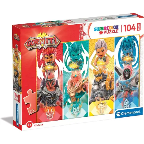Puzzle 104 Pezzi Maxi Gormiti 1