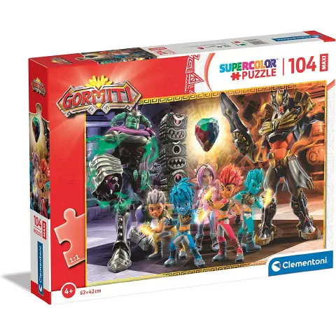 Puzzle 104 Pezzi Maxi Gormiti 2