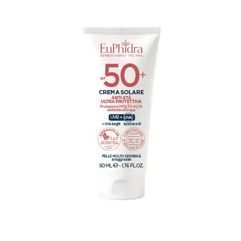 EUPHIDRA SOLARI CREMA VISO 50+ 50 ML