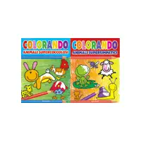 Libro Colorando Animali Assortito