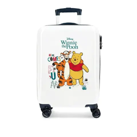 WINNIE & TIGGER TROLLEY ABS 55CM 4 RUOTE