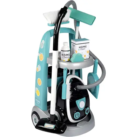 Carrello Delle Pulizie Con Aspirapolvere New