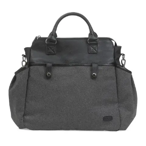 BORSA MYSA BLACK SATIN CHICCO