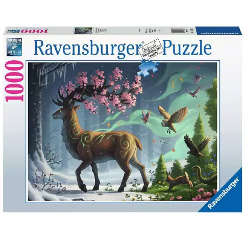 Puzzle 1000 Pezzi Cervo in Primavera