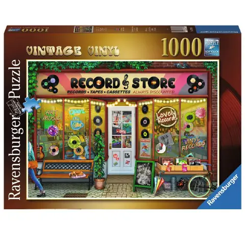 Puzzle 1000 Pezzi Vintage Vinyl