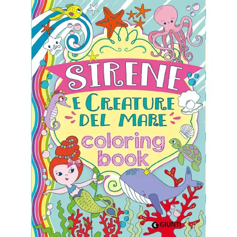 Sirene e Creature del Mare Coloring