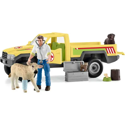 Schleich Pick Up del Veterinario