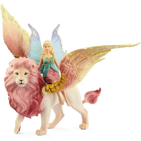 Schleich Elfo su Leone Alato