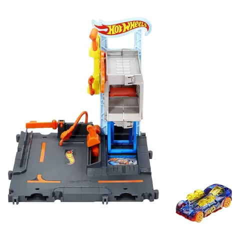 Hot Wheels City Downtown Tune Up Shop
