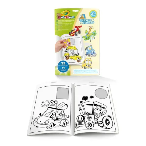 Album Color & Shapes Whimsical Wheels