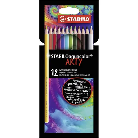 Stabilo Aquacolor Arty 12 Pezzi