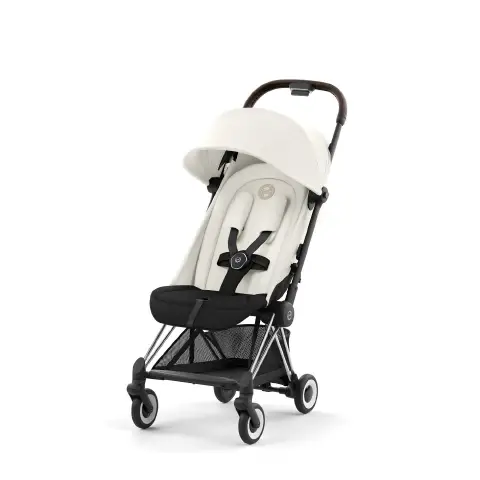 PASSEGGINO COYA CHROME DARK BROWN OFF WHITE