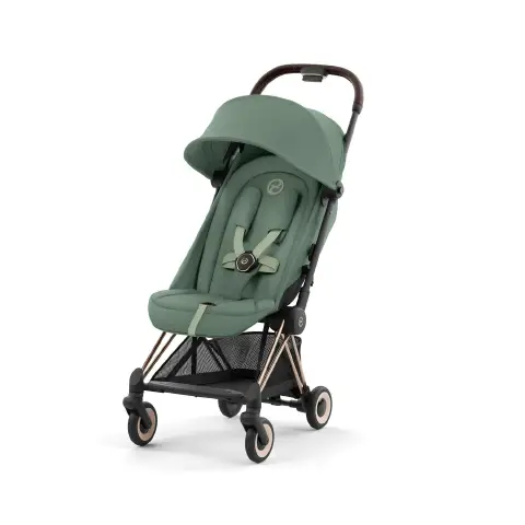 Passeggino Coya Rosegold Leaf Green