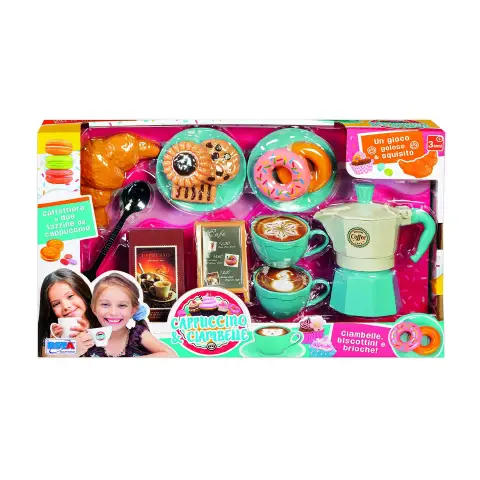 Playset Cappuccino Brioches e Ciambelle