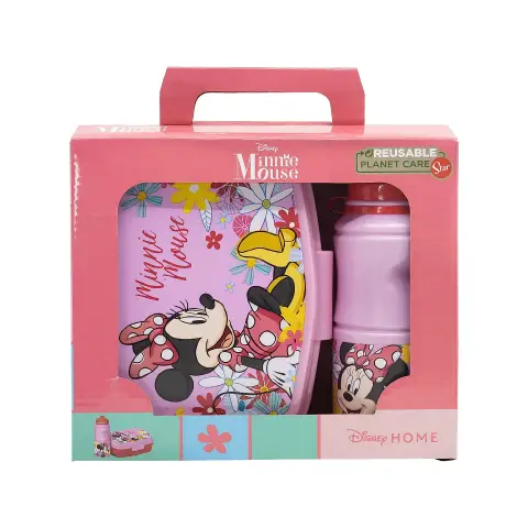 Minnie Gift Box Borraccia e Portamerenda