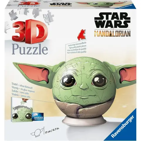 Puzzle 3D Grogu Con Orecchie