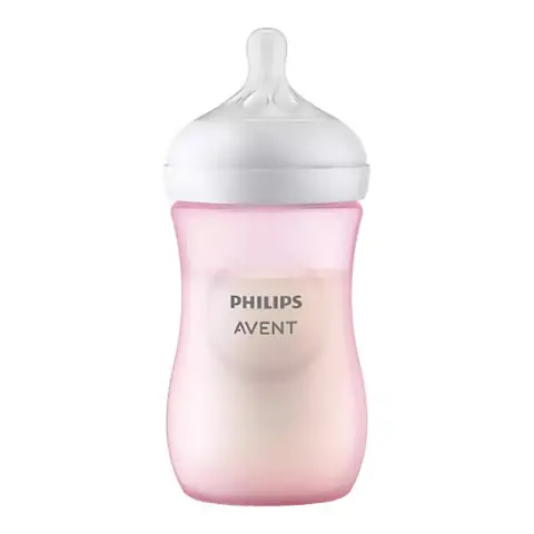 Biberon Natural 3.0 260 ml Rosa