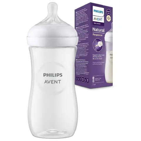Biberon Natural 3.0 330 ml Trasparente