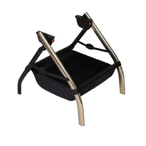 ANTES BABY Stand up nero telaio oro