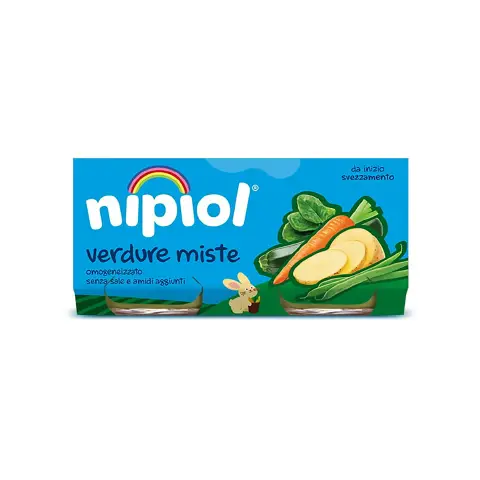 Omogeneizzato Nipiol Verdure Miste gr. 80x2