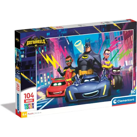 Puzzle 104 Pezzi Maxi Batwheels