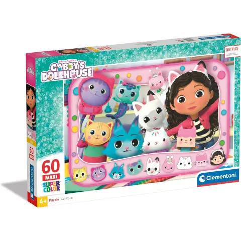 Puzzle 60 Pezzi Maxi Gabby's Dollhouse