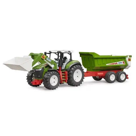 Roadmax Trattore Con Pala E Rimorchio