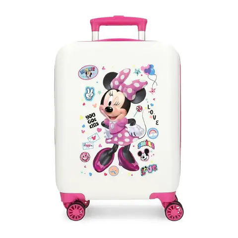 Minnie Party Trolley Abs 50cm 4 Ruote