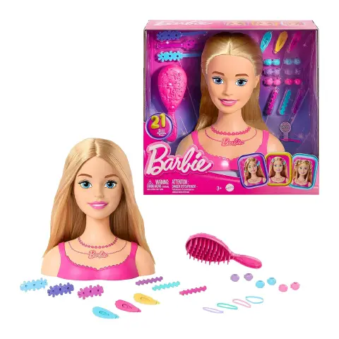 Barbie Styling Head Capelli Biondi