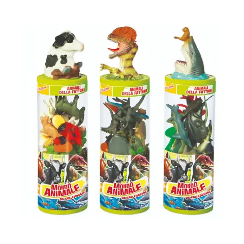 Cilindro Mondo Animale 3 Assortito