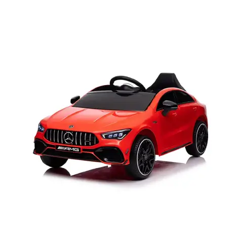 Auto Elettrica Per Bambini Mercedes CLA45 Rosso