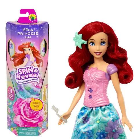 Disney Princess Spin E Reveal Ariel
