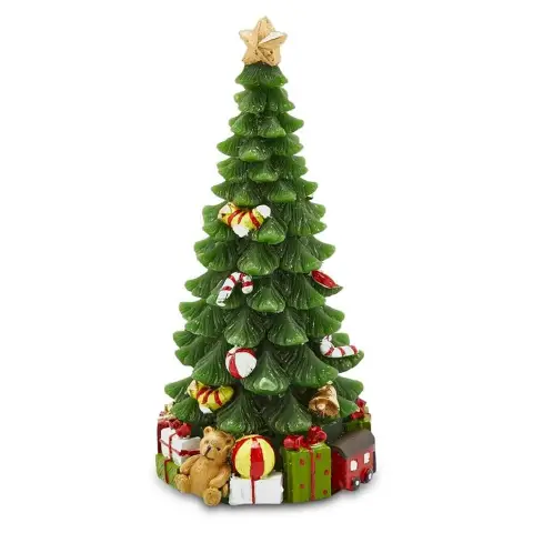 Candela Albero Di Natale Decorato