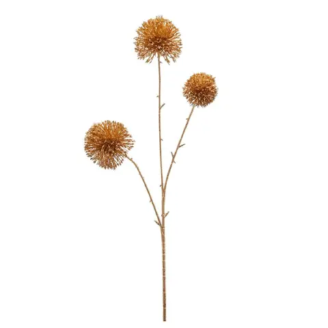 Allium Ramo Con 3 Fiori H.65 Cm